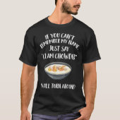 Clam Chowder Apparel - Verbluffend design met keuz T-shirt (Voorkant)