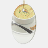 Clam Chowder Day - Waarderingsdag Keramisch Ornament (Links)