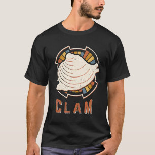 Clam  Classic Retro Animal Love T-shirt
