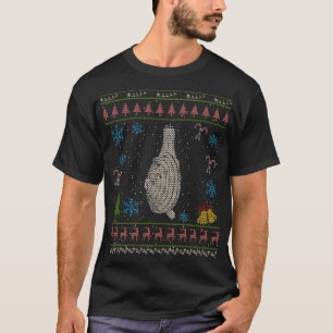 Clam Dig Clam Digging Kerstmis Ugly Shirt