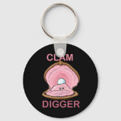 CLAM DIGGGER SLEUTELHANGER (Voorkant)