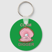 CLAM DIGGGER SLEUTELHANGER (Voorkant)