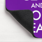 Clam en bewijs lezen muismat (Hoek)