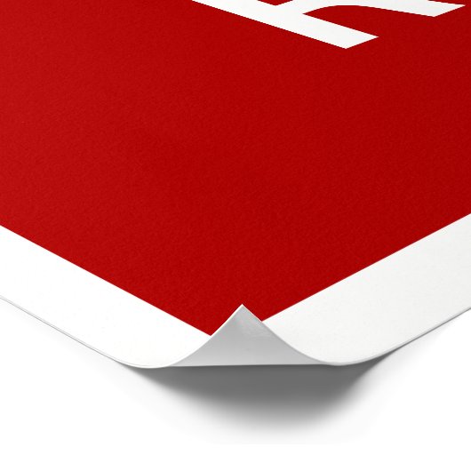 Clam en bewijs lezen poster (Hoek)