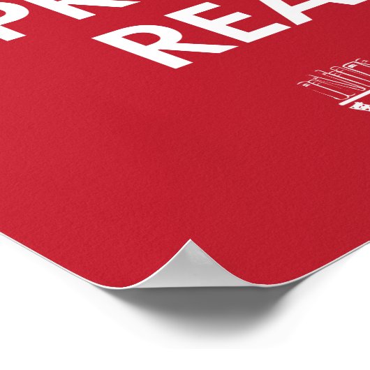 Clam en review behouden poster (Hoek)