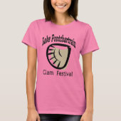 Clam Fest meer Pontchartrein T-shirt (Voorkant)