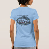 Clam je mieren grappig T-shirt / Apparel (Achterkant)