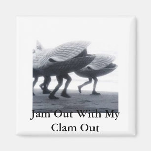 Clam magneet