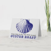 Clam of Oyster Roast Invitation Sjabloon (Voorkant)