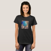 Clam Seashell Shell Collector Beach Ocean Coastal T-shirt (Voorkant volledig)