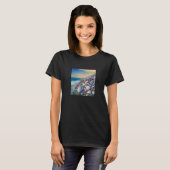 Clam Seashell Shell Collector Beach Ocean Coastal  T-shirt (Voorkant volledig)