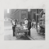 Clam Seller in Little Italy, 1906 Briefkaart (Voorkant)