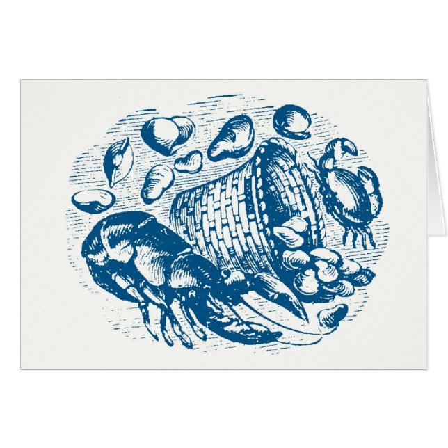 Clam Shack Kaart (Voorkant Horizontaal)