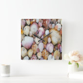 Clam Shell Vierkante Klok (Huis)