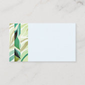 , clam, tropisch algemeen gebruik visitekaartje (Voorkant)