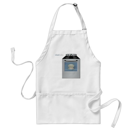 CLAMbake Apron Standaard Schort (Voorkant)
