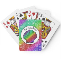 Clambake Rainbow Clam Shellfish Pattern