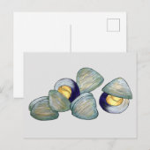 Clambake Rhode Island Nieuw Engeland Vis en zeevru Briefkaart (Voorkant / Achterkant)