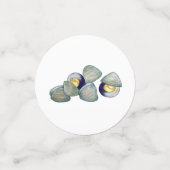 Clambake Rhode Island Nieuw Engeland Vis en zeevru Confetti (Kleine voorkant)