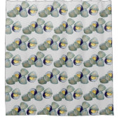 Clambake Rhode Island Nieuw Engeland Vis en zeevru Douchegordijn (Voorkant)