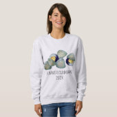 Clambake Rhode Island Nieuw Engeland Vis en zeevru Trui (Voorkant volledig)