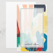 Clamor I Briefpapier (Voorkant / Achterkant)