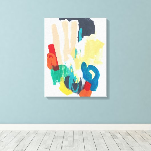 Clamor I Canvas Afdruk (Insitu (Houten vloer))