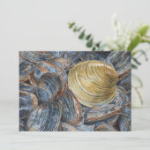 Clams and Quahog Art Postcard Kaart (Staand voorkant)