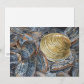 Clams and Quahog Art Postcard Kaart (Voorkant / Achterkant)