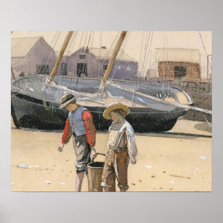 Clams II-mand Poster