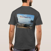 Clams op Buck's Bay Orcas Island T-Shirt (Achterkant)