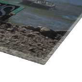 Clams op Orcas Island snijplank (Hoek)