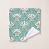 Clamshells Badhanddoek Set Bad Handdoek (Wasdoekje)