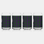 Clan Abercrombie Crest Badge & Tartan Blikvorm Glas (Links)