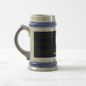 Clan Abercrombie Crest Badge & Tartan Custom Bierpul (Links)