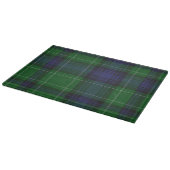 Clan Abercrombie Plaid Glas Snijplank (Hoek)