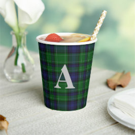 Clan Abercrombie Pset Monogrammed Papieren Bekers