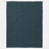 Clan Abercrombie Scottish Tartan Pset Pattern Fleece Deken (Voorkant)