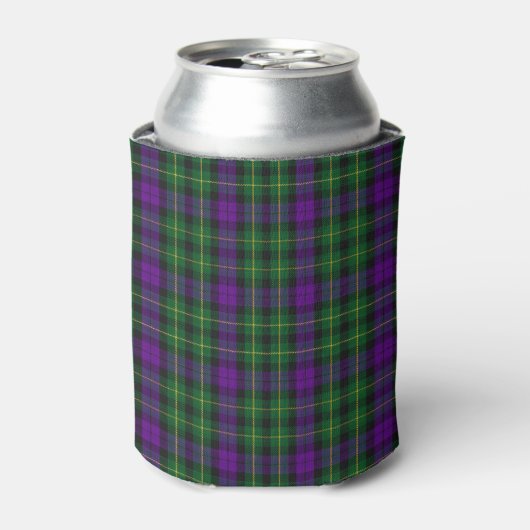 Clan Abercrombie Tartan Blikjeskoeler (Blikje Voorkant)