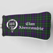 Clan Abercrombie Tartan & Crest Golfheadcover (Voorkant)