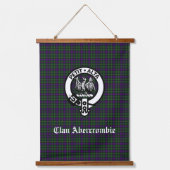 Clan Abercrombie Tartan & Crest Hangend Wandkleed (Voorkant)