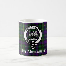 Clan Abercrombie Tartan & Crest Koffiemok
