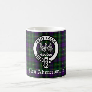 Clan Abercrombie Tartan & Crest Koffiemok