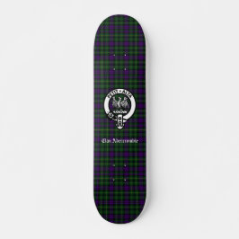 Clan Abercrombie Tartan & Crest Persoonlijk Skateboard