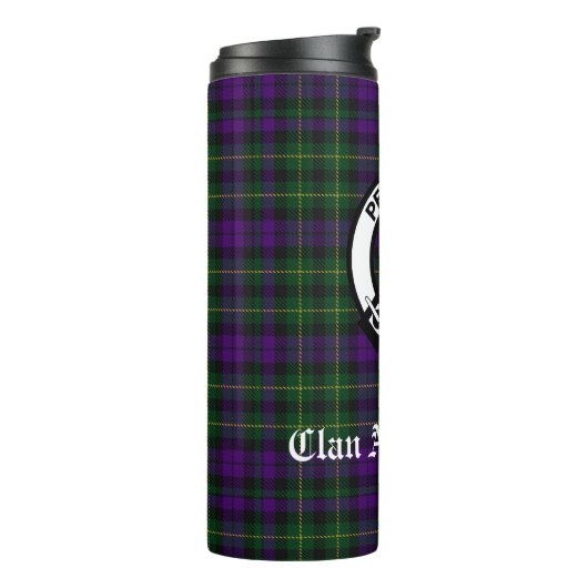 Clan Abercrombie Tartan & Crest Thermosbeker (Gedraaid links)