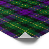 Clan Abercrombie Tartan - Digitaal downloaden Poster (Hoek)
