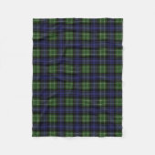 Clan Abercrombie Tartan Fleece Deken (Voorkant)