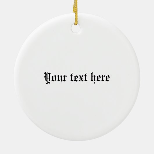 Clan Abercrombie Tartan Keramisch Ornament (Achterkant)