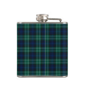 Clan Abercrombie Tartan Monogrammed Heupfles (Achterkant)