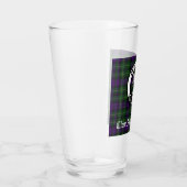 Clan Abercrombie Wapenbadge & Tartan Glas (Rechts)